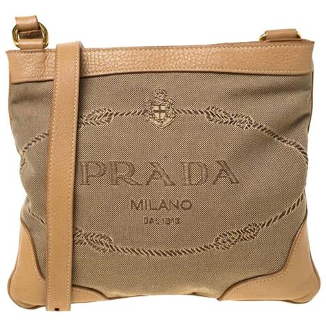 prada canvas oouche|Prada canvas crossbody bag.